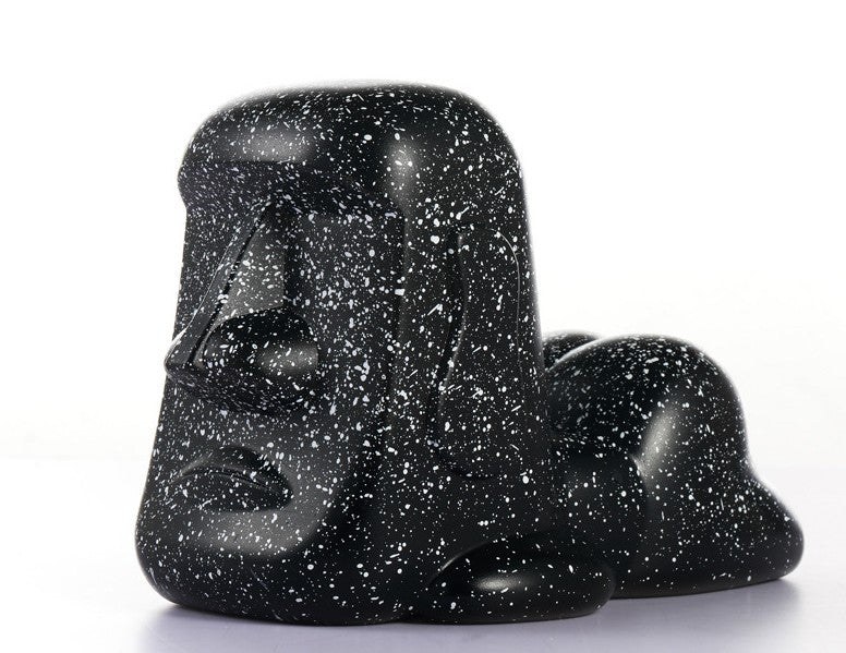 Moai Stone Statue Retro Tissue Box - Night Light Ornament for Exotic Home Decor
