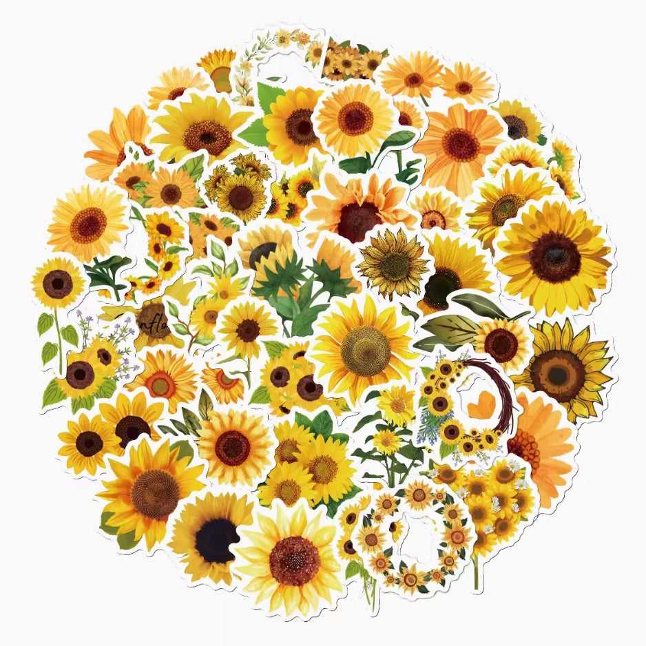 Adorn Your World Flower Stickers