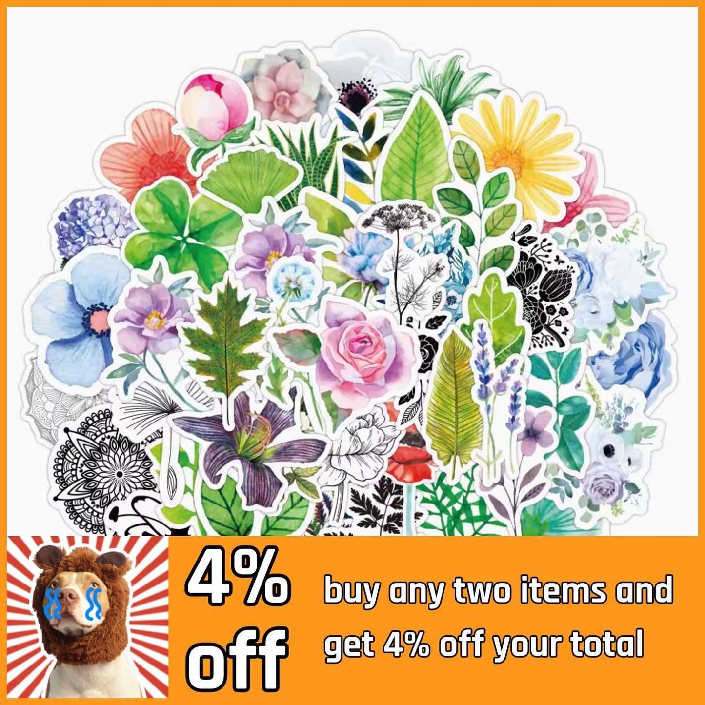 Stick Beautiful Flowers Anywhere