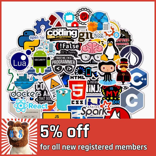 Cool Funny Stickers - Programmer