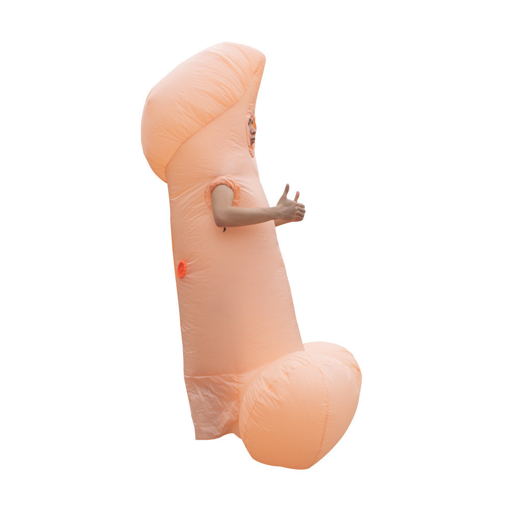 Hilarious Male Penis Inflatable Costume - Ideal for Memorable Halloween Parties