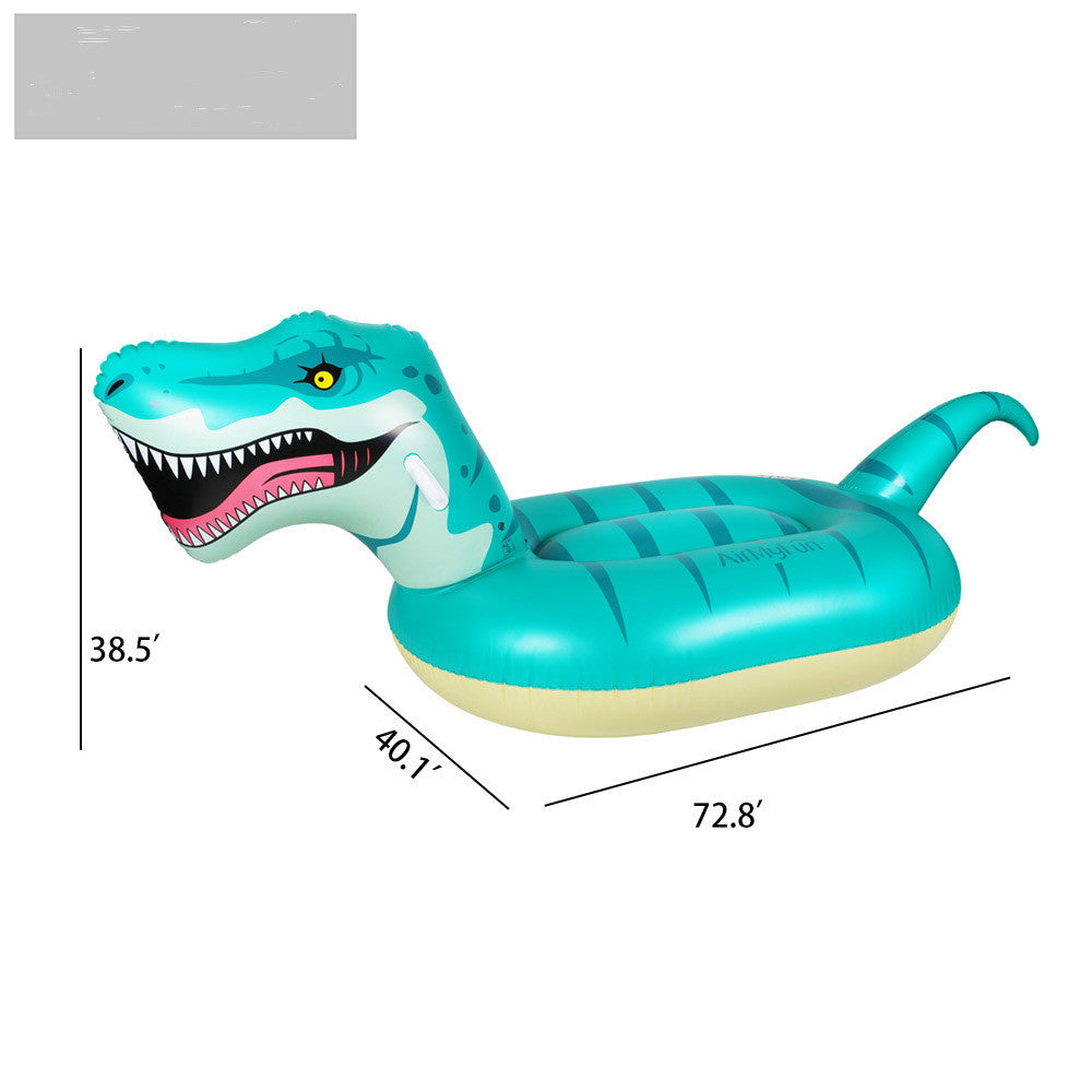 Eye - Catching Dinosaur - themed Inflatable Swimming Floa