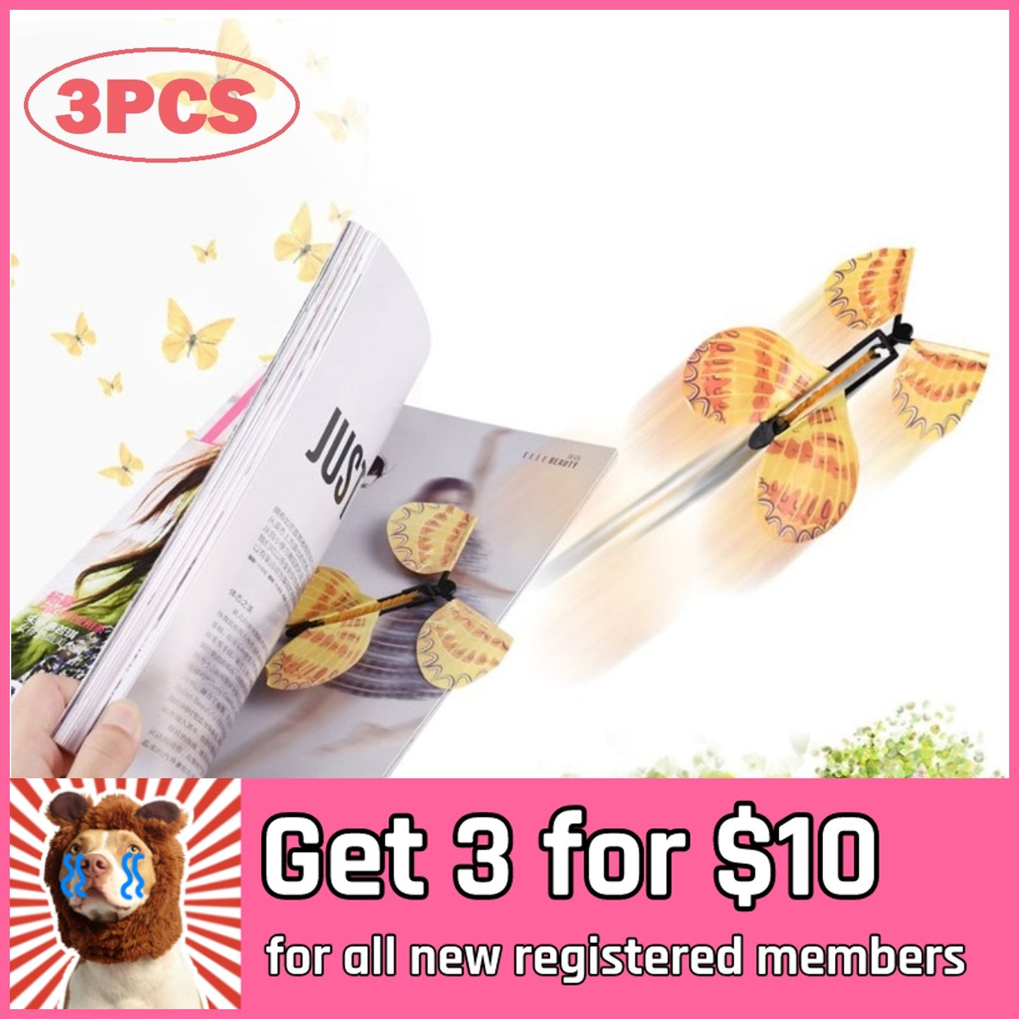 Magic Flying Butterfly youcantbringitwithyou